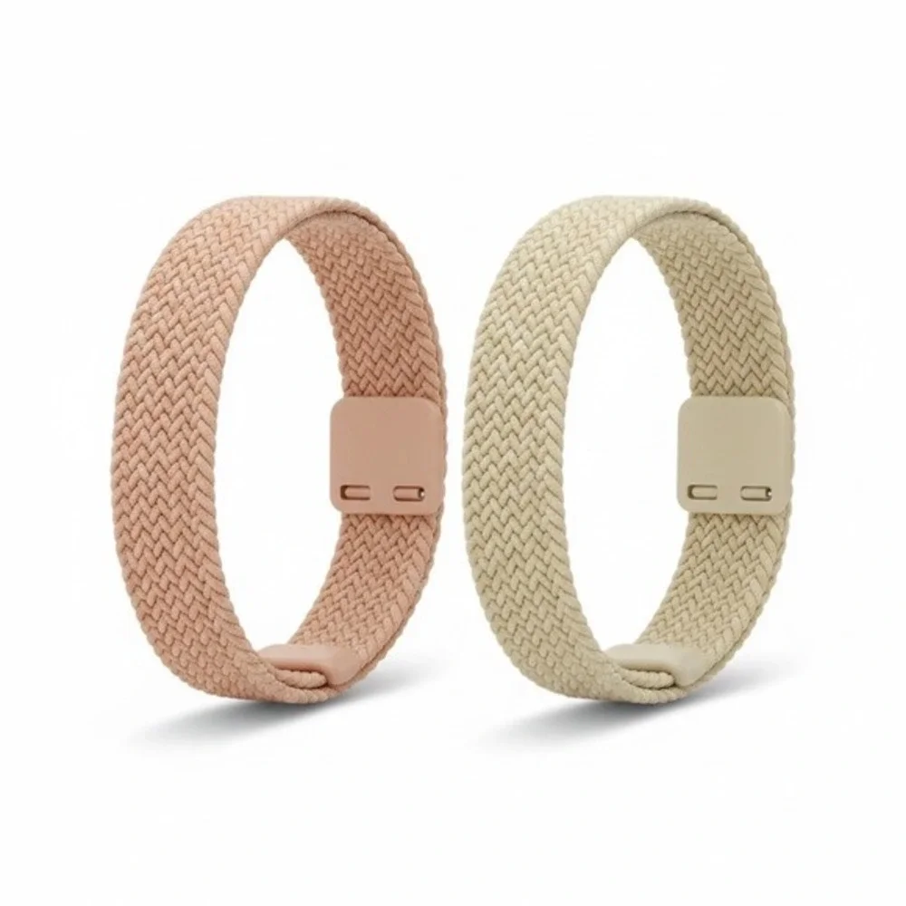 2 Pack Braided Solo‎ Loop Watch Bands 38/40/41mm XS Woven Apple Watch Sports NEW